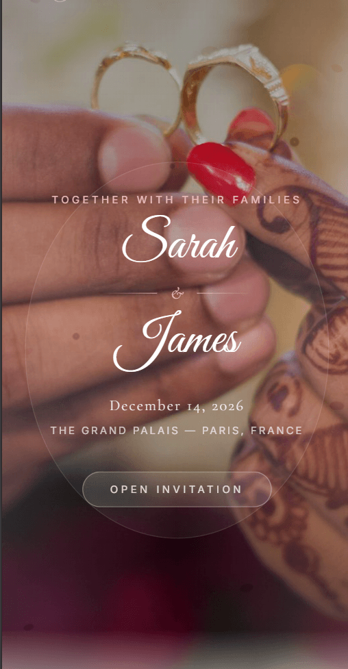 Wedding template